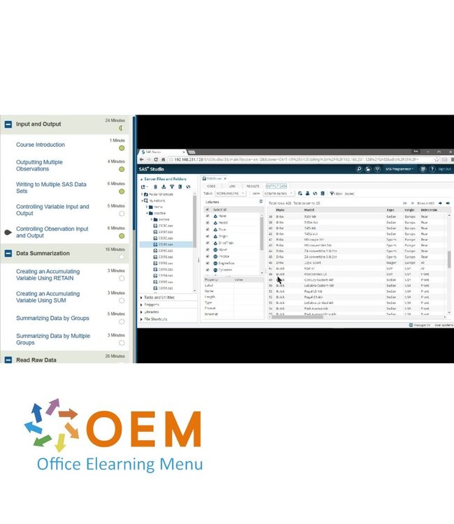 SAS Base SAS 9 Programming Training