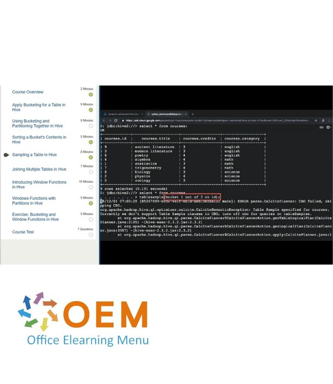 OEM Getting Started with Hive Training