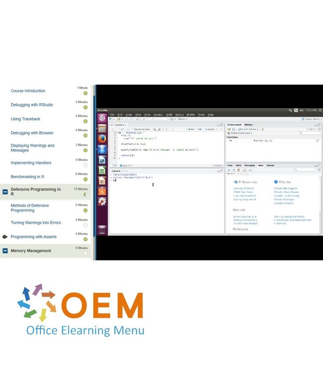 OEM Data Science Using R Training