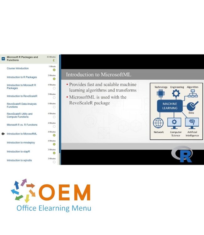 OEM Analyzing Big Data with Microsoft R Training