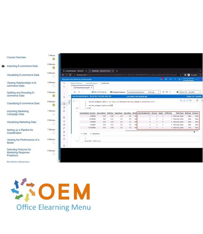 OEM Predictive Analytics Training