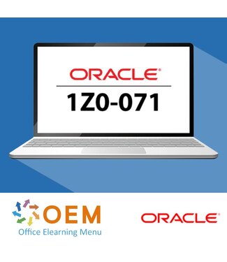 Oracle Oracle Database 12c R2 SQL exam 1Z0-071 Training