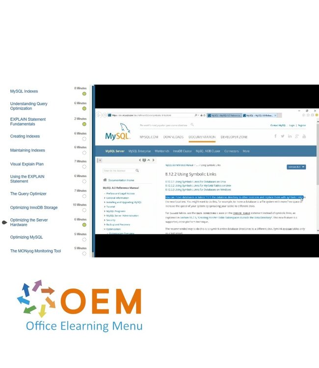 MySQL MySQL Database Development Training