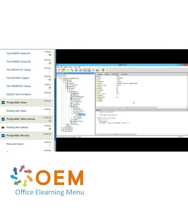PostgreSQL PostgreSQL Training