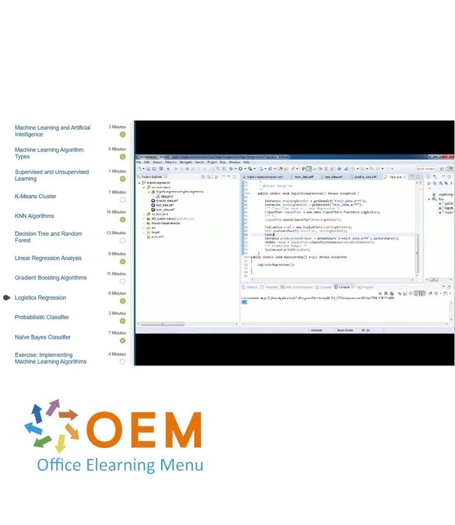 Oracle Developing AI and Machine Learning Solutions with Java Training
