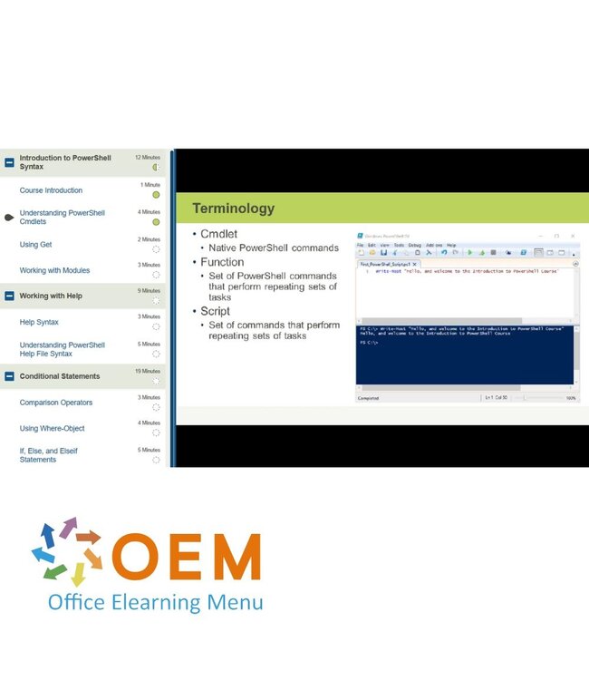 Microsoft PowerShell for Windows Server Training