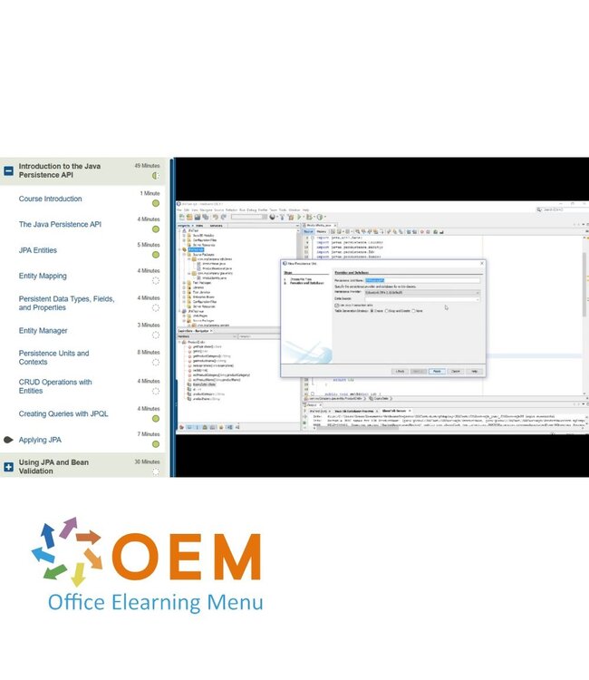 Oracle Java EE 7 Back end Server Application Development Training