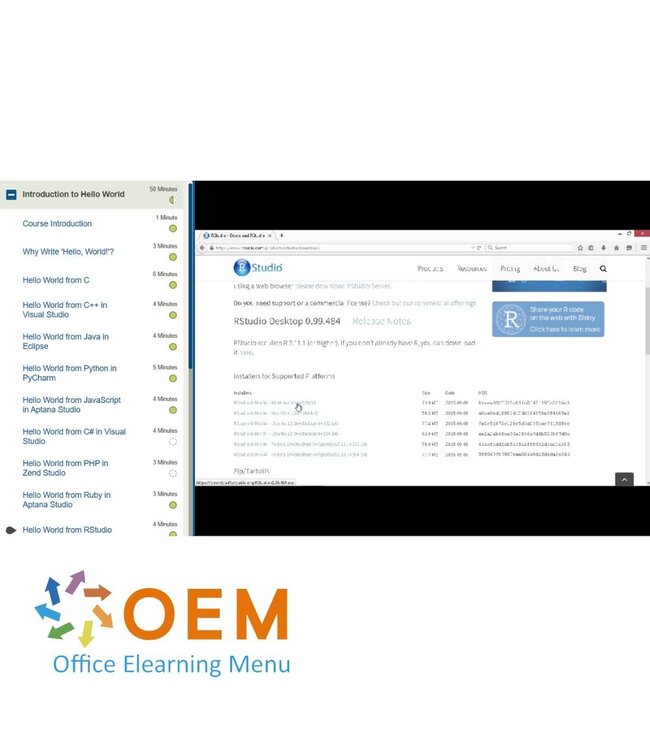 OEM Getting Started with Hello World Training
