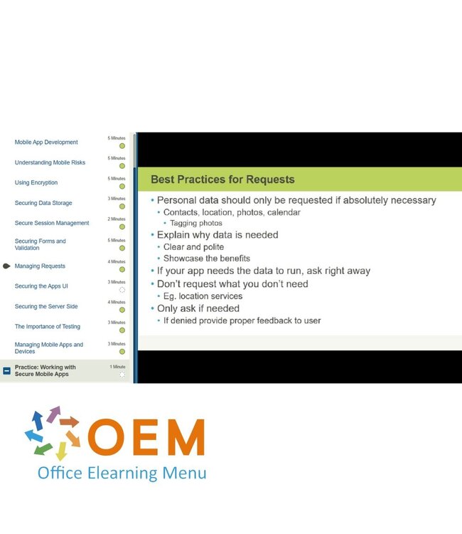 OEM Building Secure Mobile Apps Training