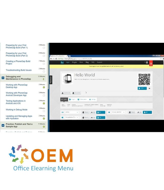 OEM Exploring PhoneGap Training