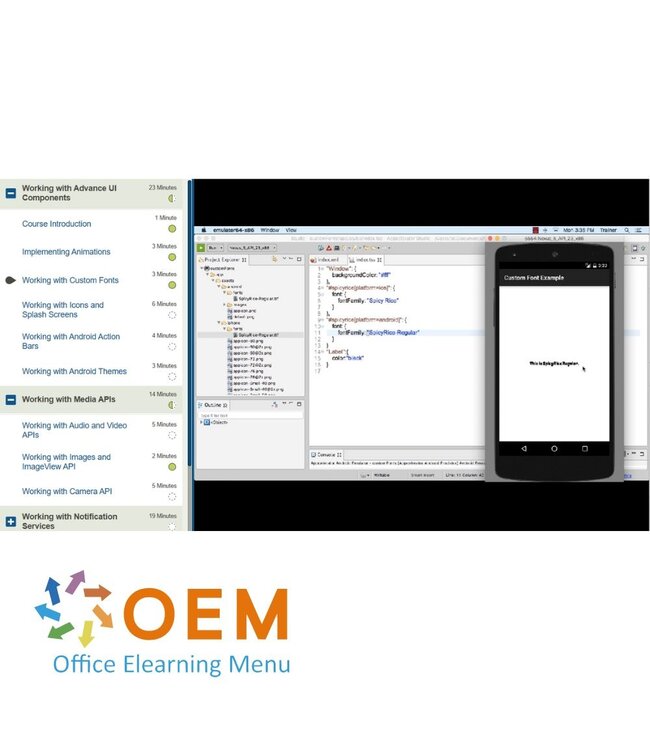 OEM Creating Mobile Apps with Appcelerator Titanium Training