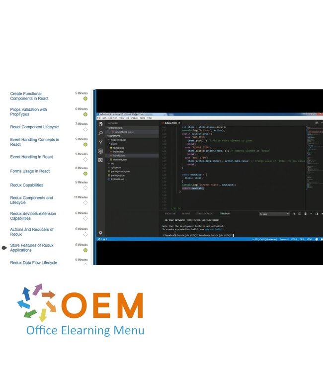 OEM Reactive Programming with Redux Training