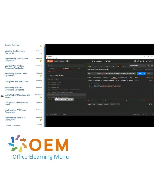 OEM API Development Training