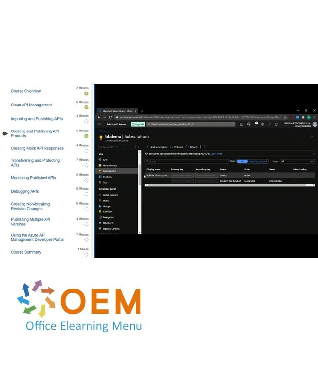 OEM API Development Training