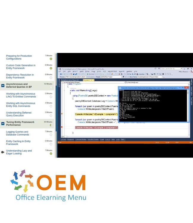 Microsoft Microsoft Entity Framework Training
