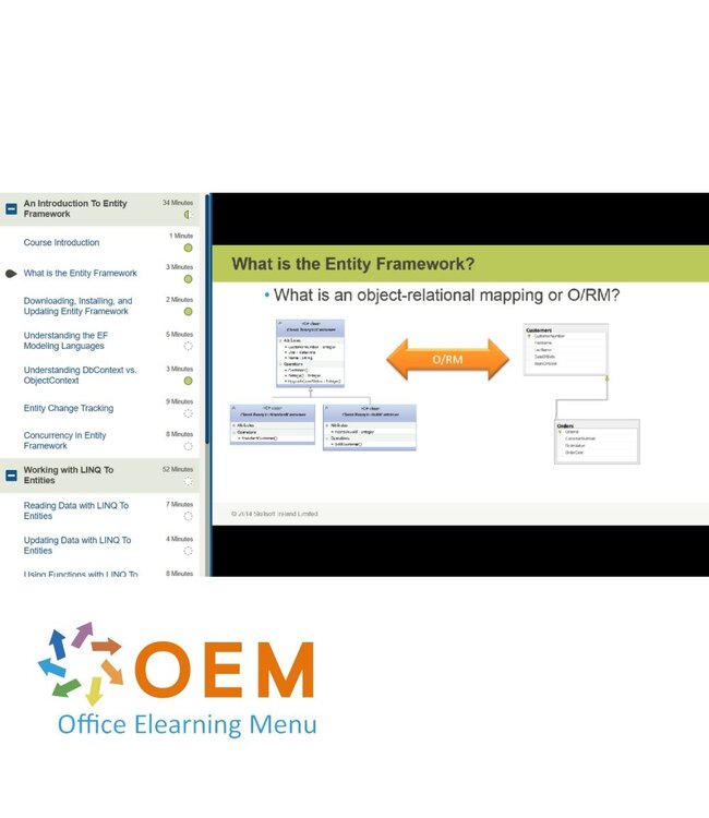 Microsoft Microsoft Entity Framework Training