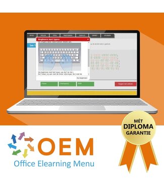 Typing skills + Exam Online E-Learning