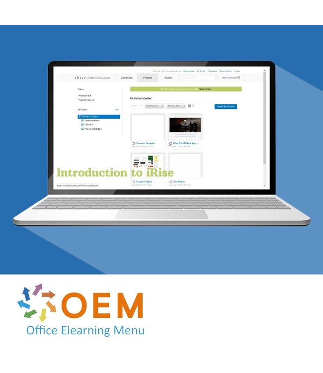 OEM Introduction to iRise Training