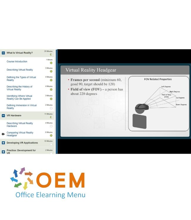 OEM Exploring Virtual Reality Training