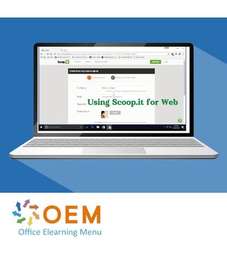 OEM Using Scoop.it for Web Training