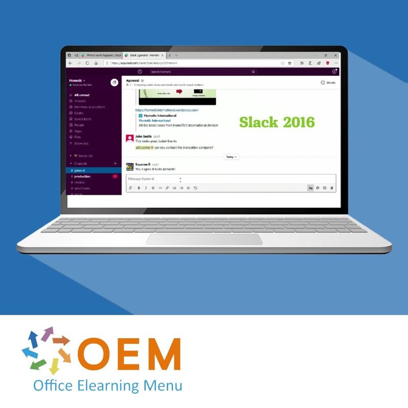 Slack 2016 for end users Training
