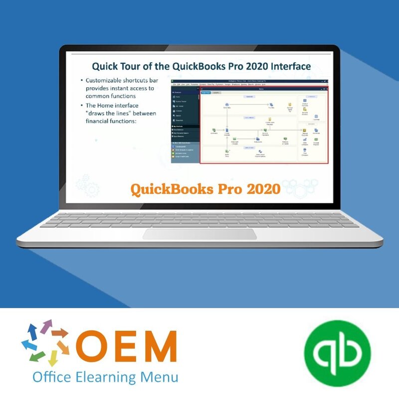 QuickBooks Pro 2020 Training