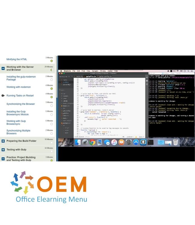OEM Automating Web Development Tasks with Gulp.js Training