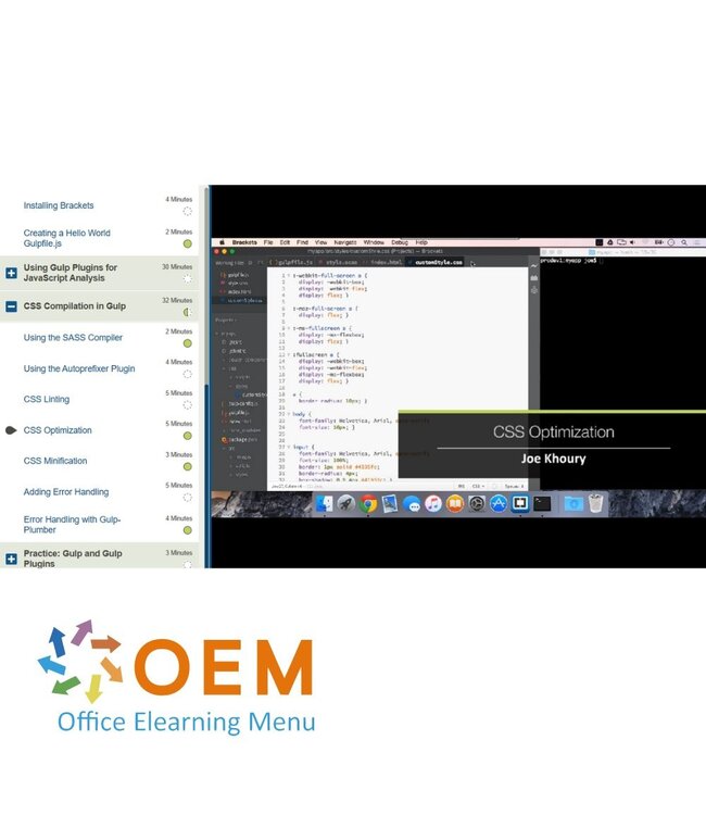 OEM Automating Web Development Tasks with Gulp.js Training