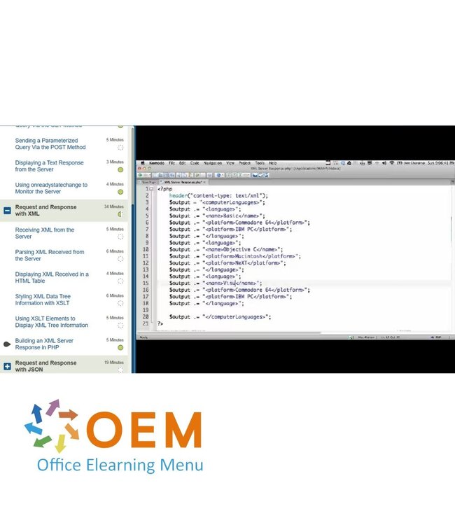 OEM Ajax Requesting Data and Retrieving Responses Training