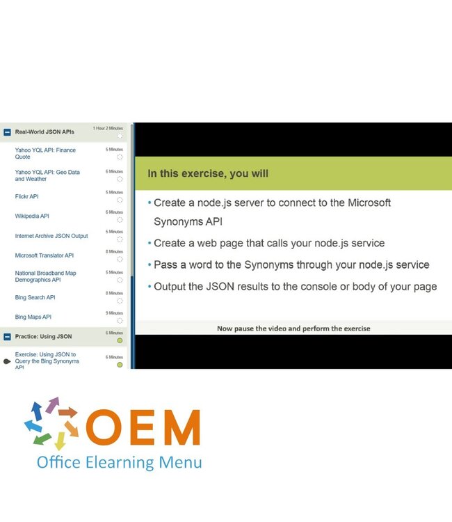 OEM JSON Fundamentals Training