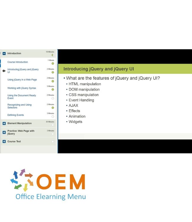 OEM jQuery Essentials Training
