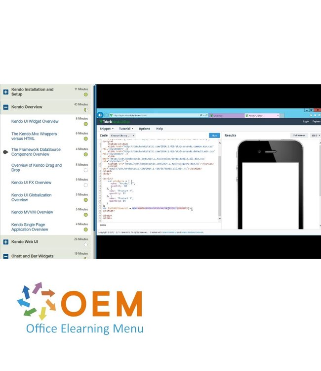 OEM Developing with Kendo UI Training