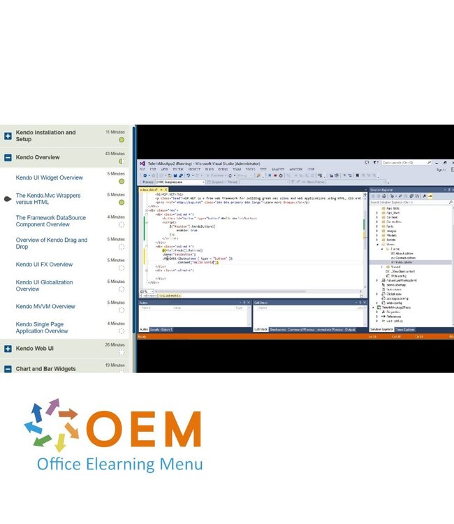 OEM Developing with Kendo UI Training