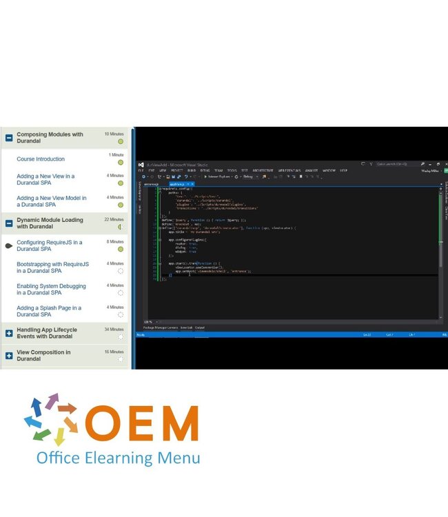 Oracle JavaScript Single Page Apps Training