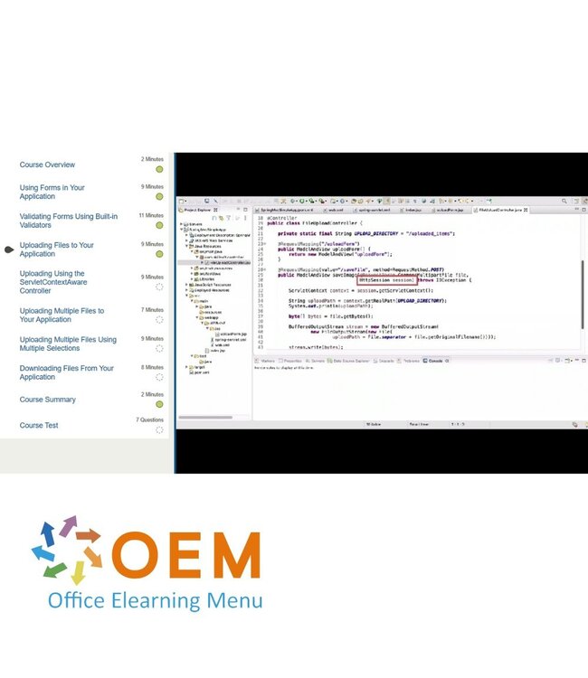 OEM Building Web Applications With Spring MVC Training