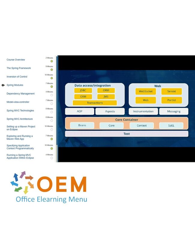 OEM Building Web Applications With Spring MVC Training