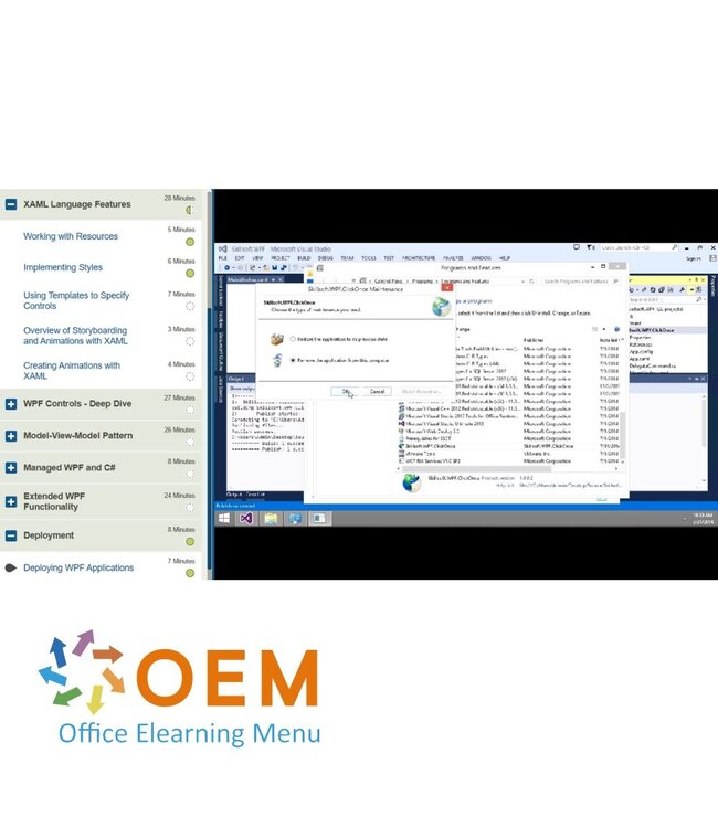 Microsoft Microsoft .NET Framework WPF with XAML and C# Training