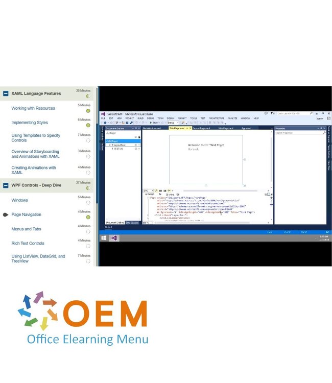 Microsoft Microsoft .NET Framework WPF with XAML and C# Training