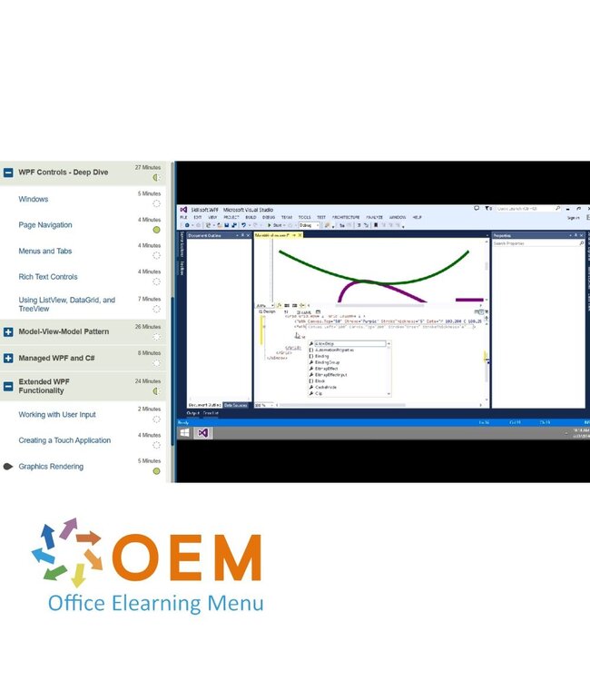 Microsoft Microsoft .NET Framework WPF with XAML and C# Training
