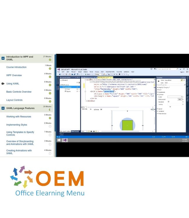 Microsoft Microsoft .NET Framework WPF with XAML and C# Training