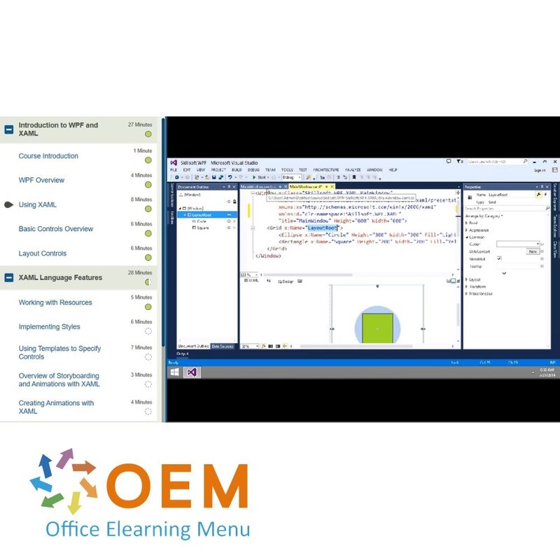 Microsoft .NET Framework WPF with XAML and C# Training
