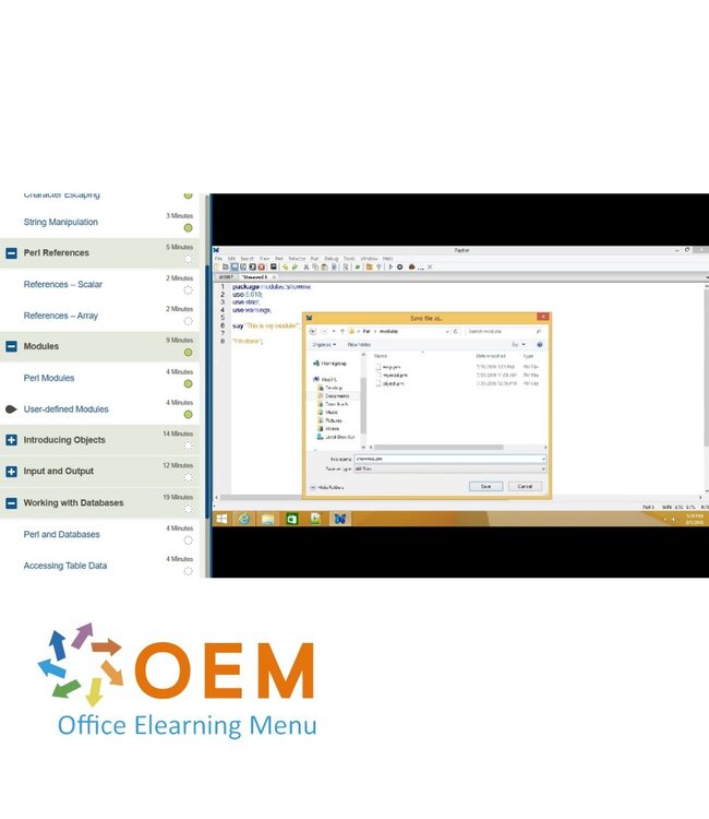 OEM Perl Programming Essentials Training
