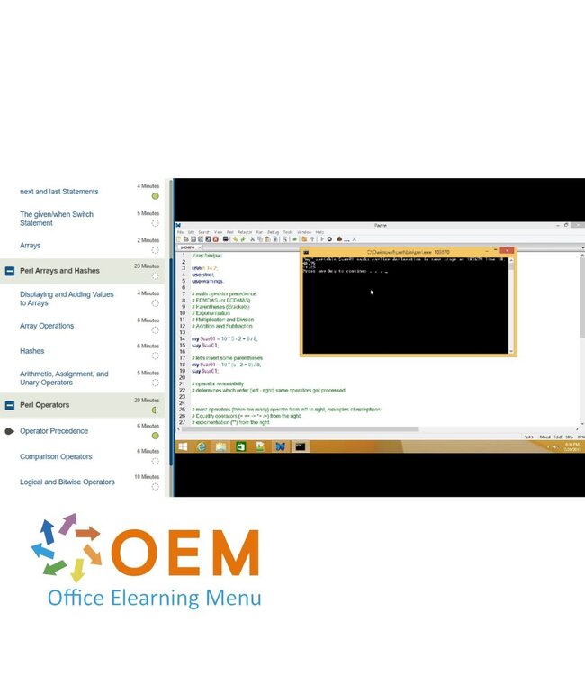 OEM Perl Programming Essentials Training