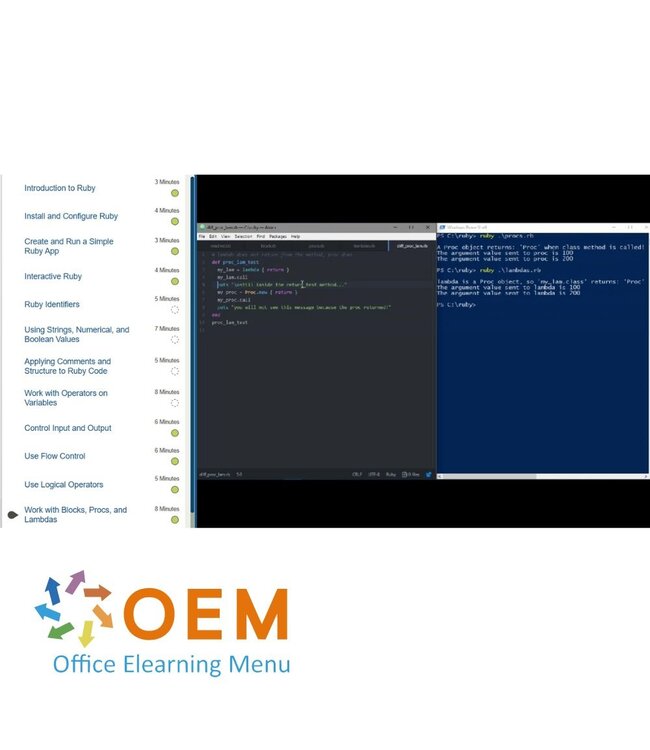 OEM Ruby Full Stack Development Training