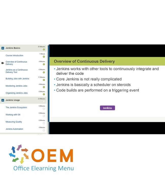 OEM Working with Jenkins Training
