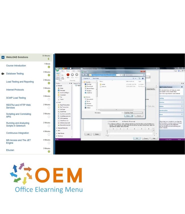 OEM WebLOAD Performance Testing Training