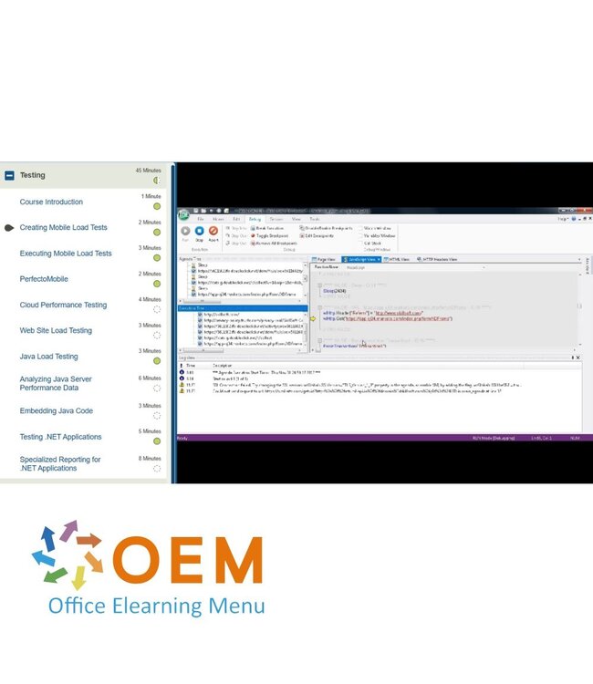 OEM WebLOAD Performance Testing Training