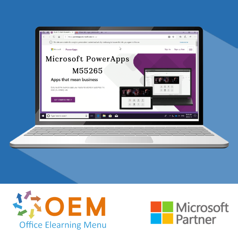 Microsoft PowerApps M55265 Training