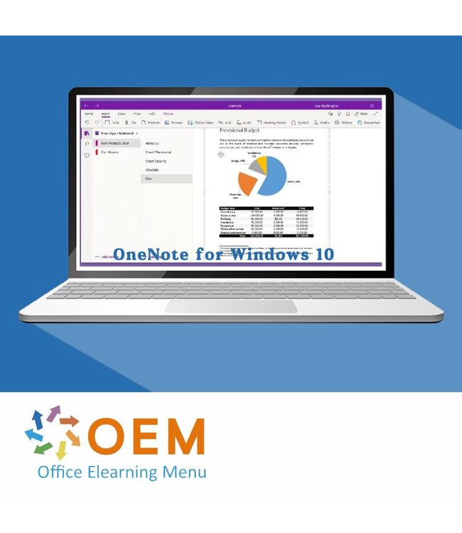 Microsoft OneNote for Windows 10 E-Learning