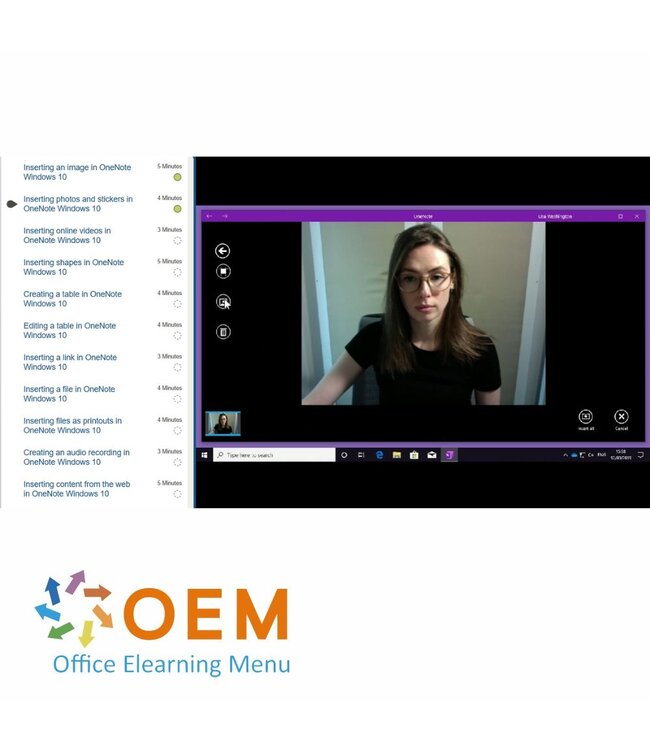 Microsoft OneNote for Windows 10 E-Learning